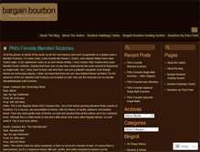 Tablet Screenshot of bargainbourbon.com
